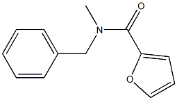 N-benzyl-N-methylfuran-2-carboxamide,,结构式