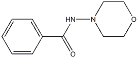 N-モルホリノベンズアミド 化学構造式