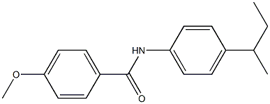 N-(4-butan-2-ylphenyl)-4-methoxybenzamide