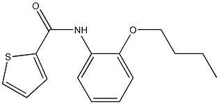 N-(2-butoxyphenyl)thiophene-2-carboxamide Structure