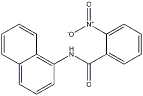 N-naphthalen-1-yl-2-nitrobenzamide Struktur