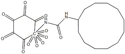 1-cyclododecyl-3-(4-decoxyphenyl)urea 结构式