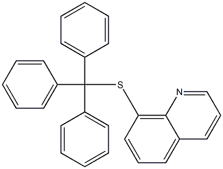 8-tritylsulfanylquinoline