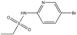 N-(5-bromopyridin-2-yl)ethanesulfonamide 结构式