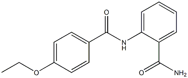 2-[(4-ethoxybenzoyl)amino]benzamide Structure