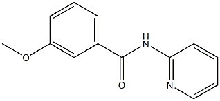 3-methoxy-N-pyridin-2-ylbenzamide Structure