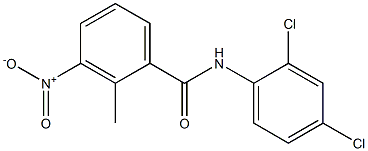  N-(2,4-dichlorophenyl)-2-methyl-3-nitrobenzamide