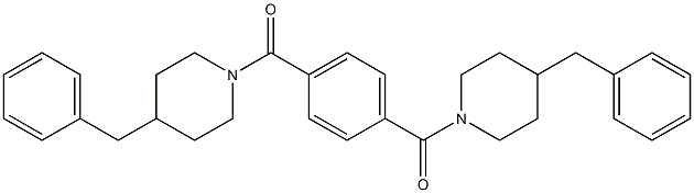  [4-(4-benzylpiperidine-1-carbonyl)phenyl]-(4-benzylpiperidin-1-yl)methanone