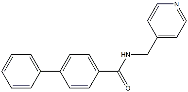 4-phenyl-N-(pyridin-4-ylmethyl)benzamide