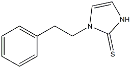 3-(2-phenylethyl)-1H-imidazole-2-thione Structure