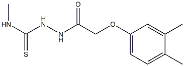 1-[[2-(3,4-dimethylphenoxy)acetyl]amino]-3-methylthiourea