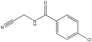 4-chloro-N-(cyanomethyl)benzamide Structure