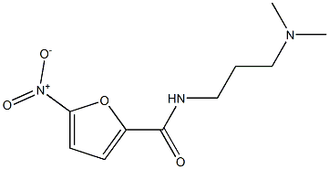 N-[3-(dimethylamino)propyl]-5-nitrofuran-2-carboxamide Structure