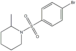 1-(4-bromophenyl)sulfonyl-2-methylpiperidine