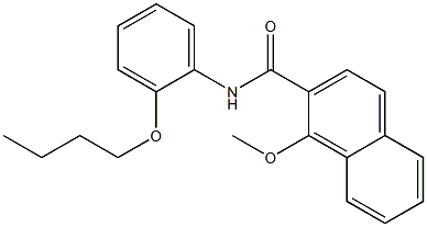 N-(2-butoxyphenyl)-1-methoxynaphthalene-2-carboxamide