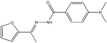 4-(dimethylamino)-N-[(E)-1-(furan-2-yl)ethylideneamino]benzamide