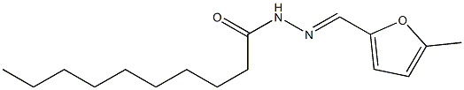 N-[(E)-(5-methylfuran-2-yl)methylideneamino]decanamide