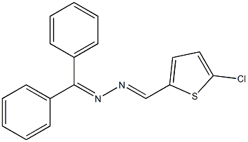 (E)-N-[(E)-(5-chlorothiophen-2-yl)methylideneamino]-1,1-diphenylmethanimine