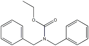 ethyl N,N-dibenzylcarbamate Struktur