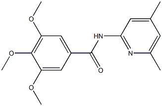 N-(4,6-dimethylpyridin-2-yl)-3,4,5-trimethoxybenzamide