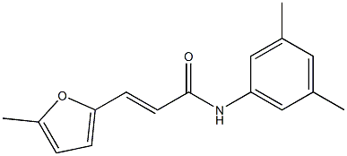 (E)-N-(3,5-dimethylphenyl)-3-(5-methylfuran-2-yl)prop-2-enamide Structure