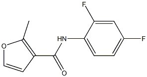 N-(2,4-difluorophenyl)-2-methylfuran-3-carboxamide Structure