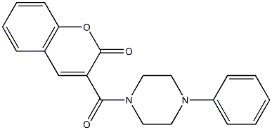 3-(4-phenylpiperazine-1-carbonyl)chromen-2-one