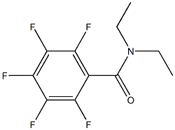 N,N-diethyl-2,3,4,5,6-pentafluorobenzamide Structure