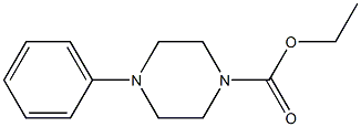 ethyl 4-phenylpiperazine-1-carboxylate Structure