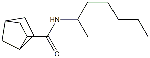 N-heptan-2-ylbicyclo[2.2.1]heptane-3-carboxamide Structure