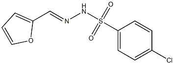 4-chloro-N-[(E)-furan-2-ylmethylideneamino]benzenesulfonamide