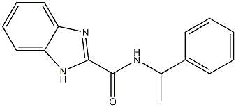 N-(1-phenylethyl)-1H-benzimidazole-2-carboxamide