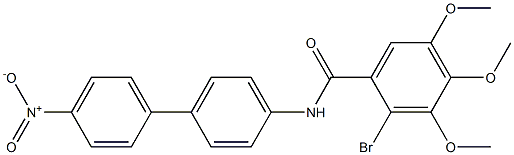 2-bromo-3,4,5-trimethoxy-N-[4-(4-nitrophenyl)phenyl]benzamide