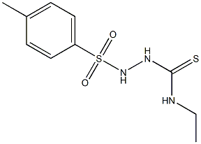 1-ethyl-3-[(4-methylphenyl)sulfonylamino]thiourea Structure