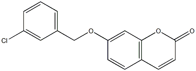  7-[(3-chlorophenyl)methoxy]chromen-2-one