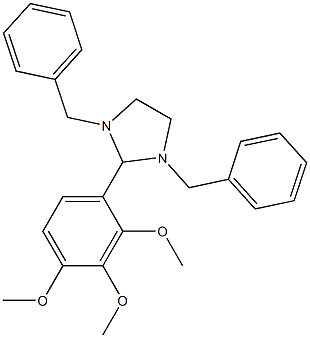 1,3-dibenzyl-2-(2,3,4-trimethoxyphenyl)imidazolidine