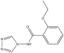 2-ethoxy-N-(1,2,4-triazol-4-yl)benzamide 化学構造式