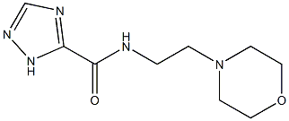  N-(2-morpholin-4-ylethyl)-1H-1,2,4-triazole-5-carboxamide