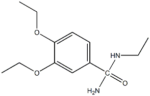 2-(3,4-diethoxyphenyl)ethylurea,,结构式