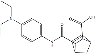 2-[[4-(diethylamino)phenyl]carbamoyl]bicyclo[2.2.1]hept-5-ene-3-carboxylic acid