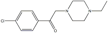  2-(4-chlorophenyl)-1-(4-ethylpiperazin-1-yl)ethanone