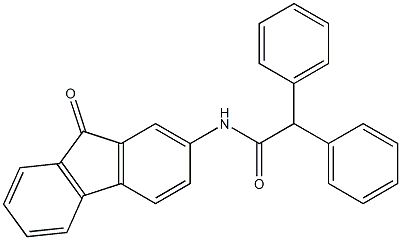 N-(9-oxofluoren-2-yl)-2,2-diphenylacetamide|