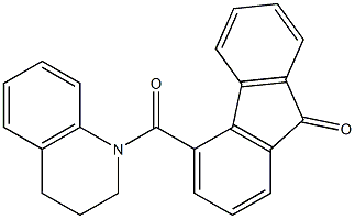 4-(3,4-dihydro-2H-quinoline-1-carbonyl)fluoren-9-one
