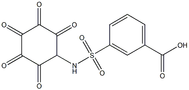 3-[(4-pentoxyphenyl)sulfamoyl]benzoic acid Structure