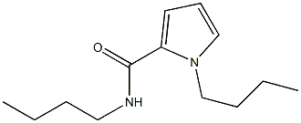 N,1-dibutylpyrrole-2-carboxamide Structure