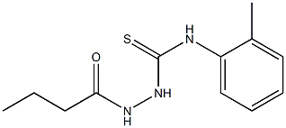  1-(butanoylamino)-3-(2-methylphenyl)thiourea