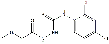  1-(2,4-dichlorophenyl)-3-[(2-methoxyacetyl)amino]thiourea