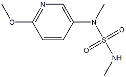5-(dimethylsulfamoylamino)-2-methoxypyridine Structure
