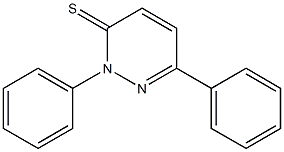 2,6-diphenylpyridazine-3-thione 结构式