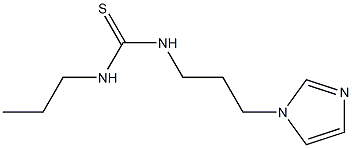 1-(3-imidazol-1-ylpropyl)-3-propylthiourea Structure